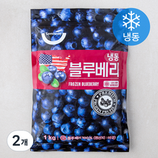 세미원 미국산 블루베리 (냉동), 2개, 1kg