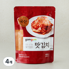 곰곰 맛김치, 400g, 4개