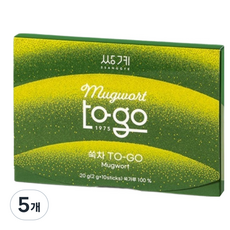 쌍계명차 TO-GO 쑥차, 2g, 5개, 10개입