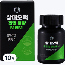 NUTRICOMEON MSM維他命D營養錠 66g, 60顆, 10罐