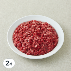 미국산 초이스 소고기 다짐육 (냉장), 2개, 600g