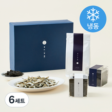 앵강마켓 남해 죽방멸치 160g + 미역 40g + 다시마 50g 3호선물세트 + 쇼핑백 (냉동), 6세트