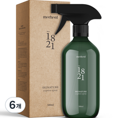 메르헨트 시그니처 편백수 피톤치드 스프레이 본품, 500ml, 6개