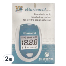 eBmonitor 醫必 暐世 尿酸測試儀套組 未滅菌, 2組