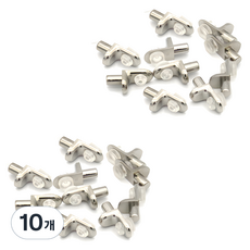 EM 玻璃釘 10入, 單色, 10個