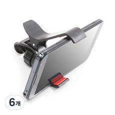셀인스텍 휴대폰 삼각대 홀더 블랙, STH03, 6개