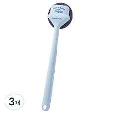 리빙공감 파스텔 샤워 목욕 바디브러쉬, 블루, 3개, 1개입