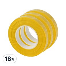 친절한마이쮸 공예용 꽃 테이프 옐로우, 18개