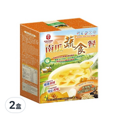 京工 南瓜蔬食餐 ISO-22000、HACCP、HALAL品保認證 台灣製造, 75g, 2盒