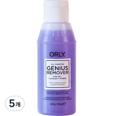 오를리 지니어스 젤 네일 컬러 리무버, 118ml, 5개
