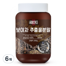 普洱茶萃取粉, 200g, 6個