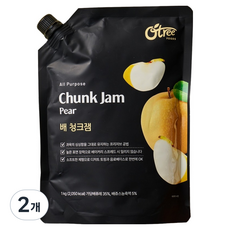 오트리 배 청크잼, 1kg, 2개