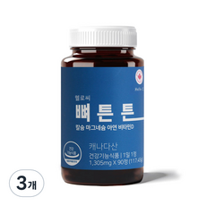 Hello C Bones 鈣鎂鋅維生素 D 117.45g, 3罐, 90顆