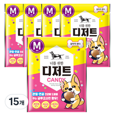 너를위한디저트 강아지캔디 M, 치킨, 12g, 15개
