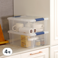 lifist Class 收納箱, 透明, 4個