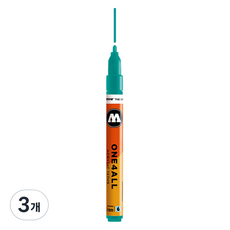 MOLOTOW One4All 壓克力麥克筆 2mm 127HS 235 turquoise, 3個