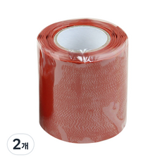 세인티에프 파이프 초강력 누수 밴드 테프론테이프 레드 5cm, 2개
