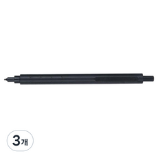KaCO 火箭自動鉛筆 黑色, 0.5mm, 3個