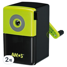 AMOS 阿摩司 i-circle 削鉛筆機, 黑色, 2個