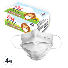 조은데이 비말차단 일회용 마스크 아동용 KF-AD, 50개입, 4개
