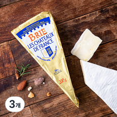 브리 레 샤또 프랑스 치즈, 200g, 1개입, 3개