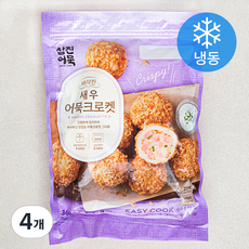 삼진어묵 바삭한 새우 어묵 크로켓 8개입 (냉동), 360g, 4개
