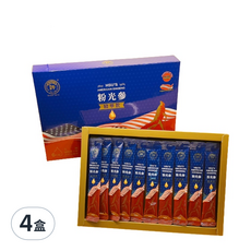 美國許氏花旗參粉光參濃縮精華飲10入, 10ml, 4盒