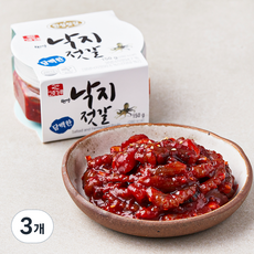한성기업 한성 낙지젓갈, 150g, 3개