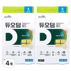 제이웨이브 듀오덤 밴드 소형 12p, 4개