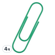 라이크존 다용도 클립 그린 100mm, 4개, 1개입