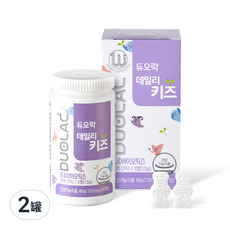 Duolac 日常兒童益生菌，每2粒含10億CFU, 60顆, 2罐