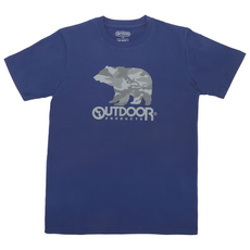 OUTDOOR PRODUCTS 中性款北極熊印花T恤 ODC533AERBL