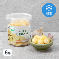 우리땅 유기농 인증 간편 저민마늘 (냉동), 250g, 6통