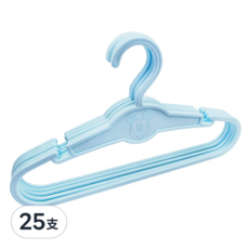 台灣製造 迪士尼兒童衣架 塑膠材質 兒童衣物收納, 米奇, 25支