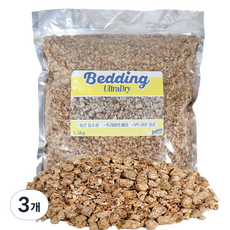 버니 울트라 드라이 베딩 16120, 1.5kg, 3개