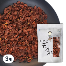 월드블링 자연산 구기자, 200g, 3개