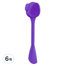 idontcare. 潔面刷, 6個, 紫色