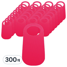 소프런 일회용 컬러 앞치마, 비비드핫핑크, 300개