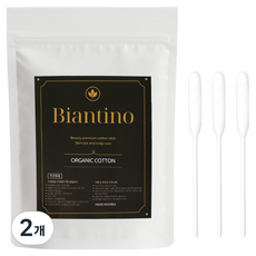 Bientino 頂級棉質頭皮護理棉花棒 BRS272, 2個, 30入