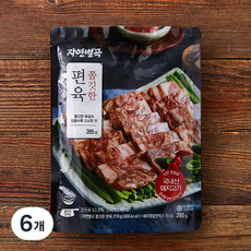 자연별곡 쫄깃한 편육, 285g, 6개