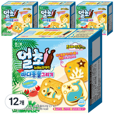 HAITAI 海太 海洋系列DIY巧克力餅乾食玩 52g, 12個, 單品