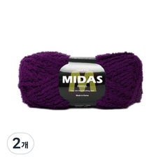 Yarna Midas 素色編織線, 520, 2個