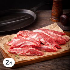 호주산 갈비살 메가 구이용 (냉장), 600g, 2개