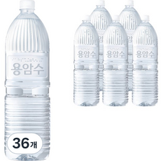 오리온제주용암수 무라벨, 2L, 36개