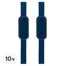 미소로운 다이어리 펜홀더 8 x 3.5 cm, 다크 블루, 10개