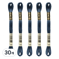 브랜드얀 DMC 25번 면사 자수실, 930번, 30개