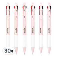 JAVAPEN N-JET 3色原子筆 0.7mm, 粉紅色, 30個