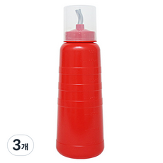 에이엘에스 리빙패밀리 스텐 노즐 초장병, 650ml, 3개