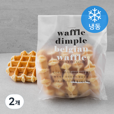 벨기에 플레인 와플 (냉동), 75g, 5개입, 2개