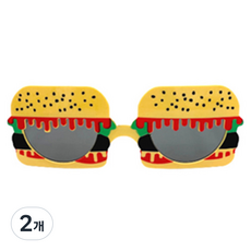 미미파티 인싸템 파티 안경, 햄버거, 2개